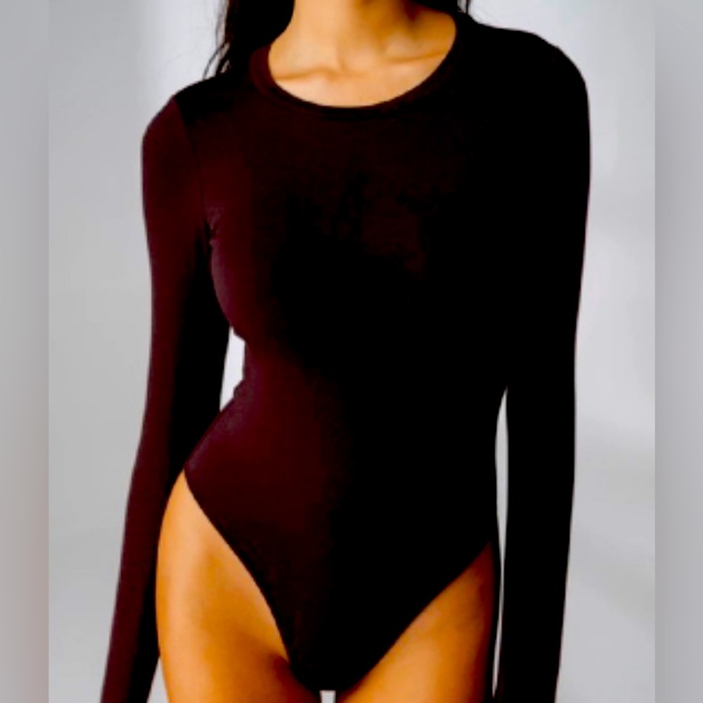 Vitality Lena Long Sleve Bodysuit - Brown